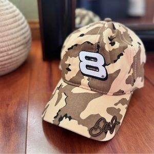 NASCAR Dale Earnhardt Jr 8 Camouflage Adjustable Baseball Hat